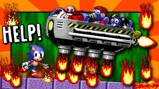 Sonic, but the Bosses are CRAZY?! - Sonic Rom Hack