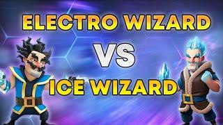 ICE WIZARD vs ELECTRO WIZARD | clash royale battle #5