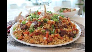 DELICIOUS PILAF RECIPE | Tajik Oshi Palav