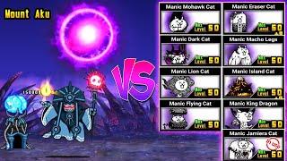 Battle cats - Moon Aku VS Deadly Stages (MANIC)