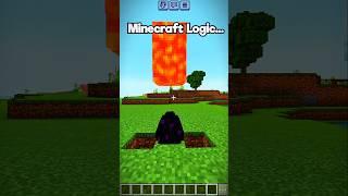 Minecraft Logic #minecraft #shorts