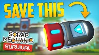 How To Go From Nothing to a DRILL CAR in ONE HOUR! - Scrap Mechanic Survival Mode #4