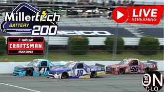 Miller Tech Battery 200 at Pocono. Live Nascar Craftsman Truck Series. Live Commentary & Reaction.