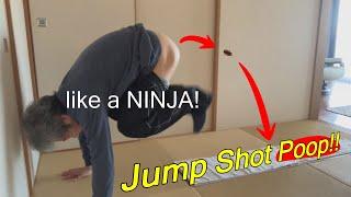 Shot Poop Challenge ~as far away as possible~ long ver.