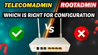 Change Huawei ONT Router Passwords |Telecomadmin & Root Setup