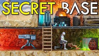 I Built A Secret Underground Solo Base In ARK Survival Ascended (PvP Gameplay)