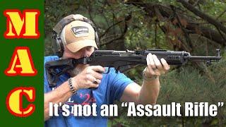 It's not an Assault Rifle it's a SKS!