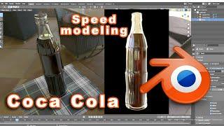 Coca Cola - speed modelling in Blender lessons