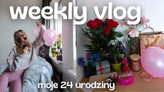 weekly vlog: moje 24 urodziny! zakupy & przygotowania