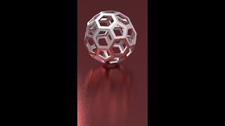 icosahedron #shorts #cad #solidworks #animation