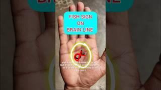 CIRCLE ⭕ ON BRAIN LINE #indianpalmistry #palmistry #astrology
