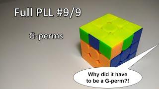 The G-perms (Probably) Aren't That Difficult | Full PLL #9/9