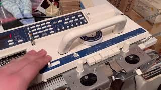 Inputting Punchcard Patterns on a Brother KH-930/40/65/65i & Introduction To The Lace Carriage - 1