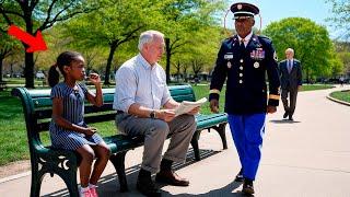 A Deaf Black Girl Makes An SOS Signal With Her Hands   What Will A Veteran Do When He Sees This?