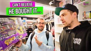 Finding EURO EXCLUSIVE TOY TREASURES in London Toy Shop & Nerdbase! EURO TRIP EP.8