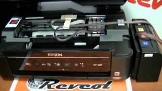 Установка СНПЧ Revcol XP103 на МФУ EPSON XP 207