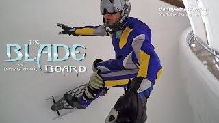 ICE BLADE longboard - bobsled track downhill (Sigulda, Latvia)