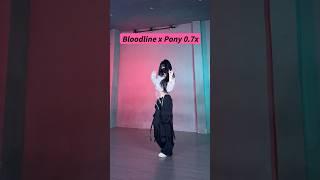 Bloodline x Pony (Remix) | Dance Tutorial (Slowed & Mirrored)