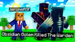 EVERY Golem VS The Warden In Minecraft