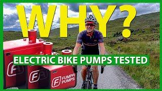 Rechargeable bike pumps. Fumpa Pumps. Test & Review