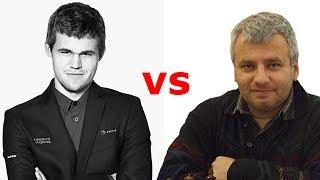 Magnus Carlsen vs Kiril Georgiev - Round 1 - 2014 FIDE World Rapid Chess Championship