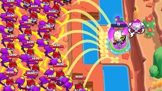 LUMI'S 99 POWER HYPERCHARGE vs 999 EDGAR  Brawl Stars 2025 Funny Moments, Fails, Glitches ep.1752