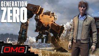 [OMG] Generation Zero // МАШИНЫ АТАКУЮТ! (ПОЧТИ КАК В ТЕРМИНАТОРЕ) // Прохождение на русском