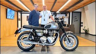 Triumph Bonneville T 120 Gold Line Edition