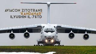 KANDAHAR Ilyushin Il-76TD Aviacon Zitotrans Minsk Airport / Ильюшин Ил-76 Авиакон Цитотранс Кандагар