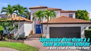 Stunning Two-Story Waterfront Home in Waters Edge | River Views & Resort-Style Living