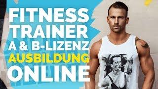 Fitnesstrainer B-Lizenz Online Ausbildung bei Online Trainer Lizenz - STARTE JETZT!