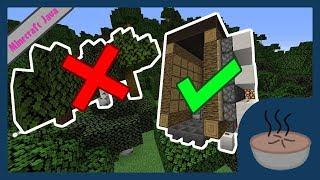 Simple And Easy Redstone Tree Farm! (Works With Birch, Oak, And Jungle!) [Minecraft 1.12-1.14.4]