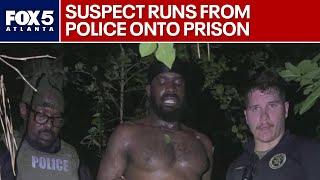 Officials: man runs from officers onto prison property | FOX 5 news