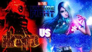 (MARVEL Future Fight)-ЛУНА СНОУ VS ДОРМАММУ.