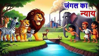 जंगल का न्याय | JUNGLE KA NYAY | JUNGLE KI KAHANI | PANCHTANTRA KI KAHANI | Hindi Kahaniya