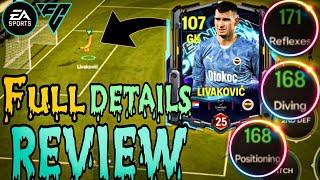 107 OVR LIVAKOVIC RED RANK REVIEW ️ || FULL DETAILS HOW IS PERFORMANCE IN EA FC MOBILE 25