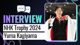 Back-To-Back Champ | Yuma KAGIYAMA (JPN) | Men Winner | NHK Trophy 2024 | #GPFigure