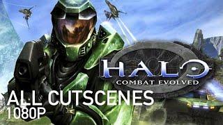 Halo: Combat Evolved Classic - All Cutscenes Game Movie - 1080p