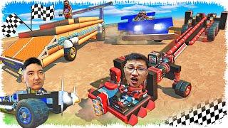 Әлемдегі ең қатты жүретін көлік соғып жарыстық (Scrap Mechanic)