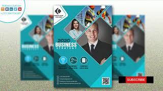 How to design a Professional business flyer in photoshop