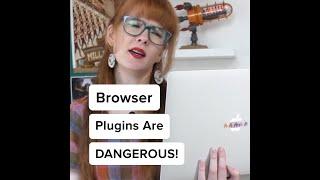 Browser Plugins are DANGEROUS  #shorts