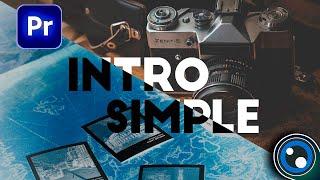 Crear INTRO SIMPLE en Premiere Pro / Tutorial