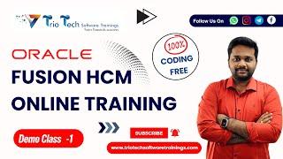 Oracle HCM Course |Oracle Fusion Cloud HCM Online Training |Oracle Fusion HCM Online Training Demo-1