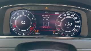 VW GOLF GTI 7.5 Garrett POWERMAX ST1 100-250 km/h