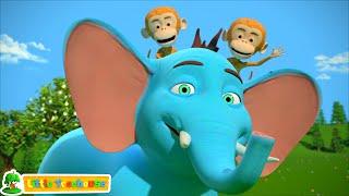 Happy Elephant + More Nursery Rhymes & Cartoon Videos for Babies