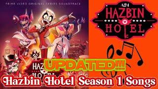 Hazbin Hotel Full Soundtrack - Episodes 1-8 (UPDATED)