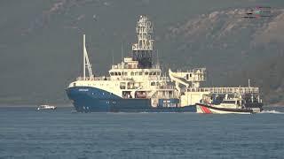 Russian Navy m-TUG / SERGEY BALK (СЕРГЕЙ БАЛК) Shipspotting Çanakkale Strait