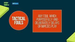 Proposed football rules explained - Tactical fouling