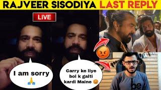 Rajveer fitness ANGRY REPLY to his haters & apologize to everyone,rajveer fitness on carryminati