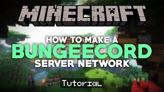 How To Make A BungeeCord Server Network (Detailed Minecraft Tutorial)